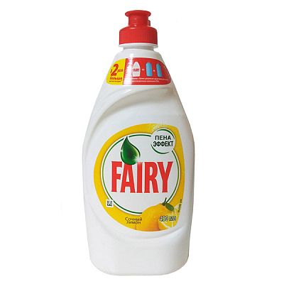 Средство для мытья посуды Fairy сочный лимон 450 мл