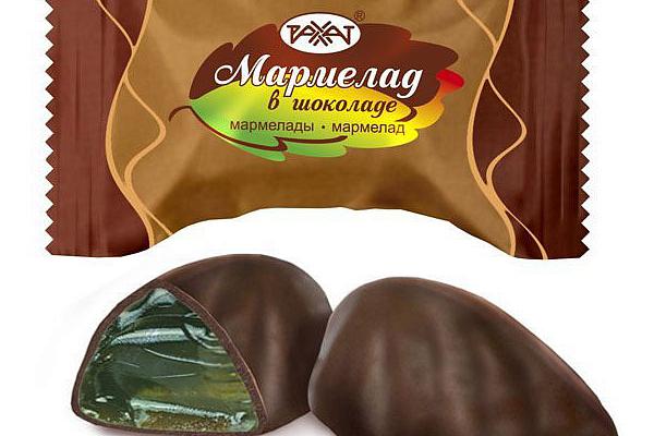 Мармелад желейный Рахат в шоколаде в интернет-магазине продуктов с Преображенского рынка Apeti.ru