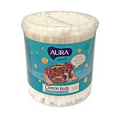 Палочки ватные Aura 200 шт пл/б