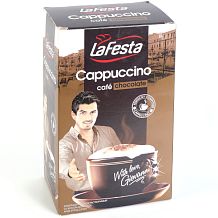 Кофе La Festa Cappuccino растворимый шоколад 10 шт*12,5 г