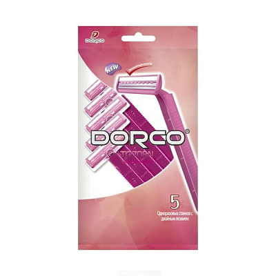 Станок бритвенный Dorco женский 5шт в Apeti.ru Станок бритвенный Dorco женский 5шт в интернет-магазине свежих фермерских продуктов Apeti.ru