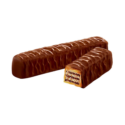 Вафли Яшкино в карамели, в молочно-шоколадной глазури, 200 гр, вес