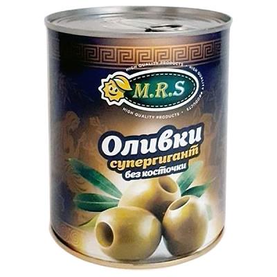  Оливки M.R.S супергигант без косточки 850 мл в интернет-магазине свежих фермерских продуктов Apeti.ru