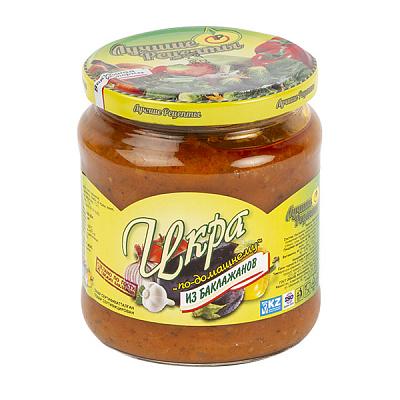  Икра из баклажанов Лучшие рецепты по-домашнему 440 мл в интернет-магазине свежих фермерских продуктов Apeti.ru