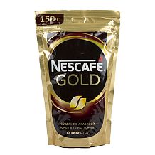 Кофе Nescafe Gold растворимый сублимированный 150 г
