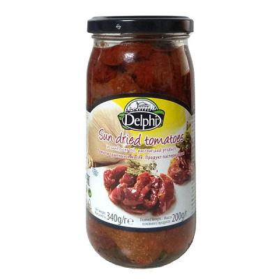  Томаты Delphi сушенные в масле пастеризованные 340 г в интернет-магазине свежих фермерских продуктов Apeti.ru