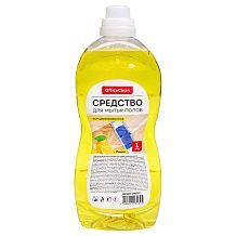 Средство для мытья полов OfficeClean лимон концентрат 1 л