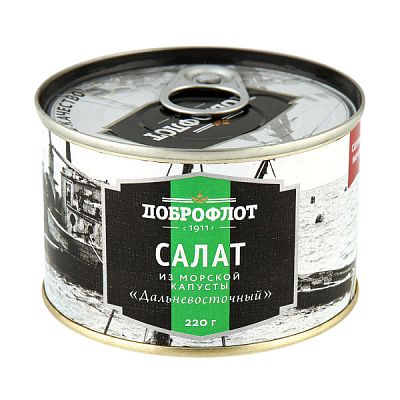 Салат Доброфлот из морской капусты 220 г