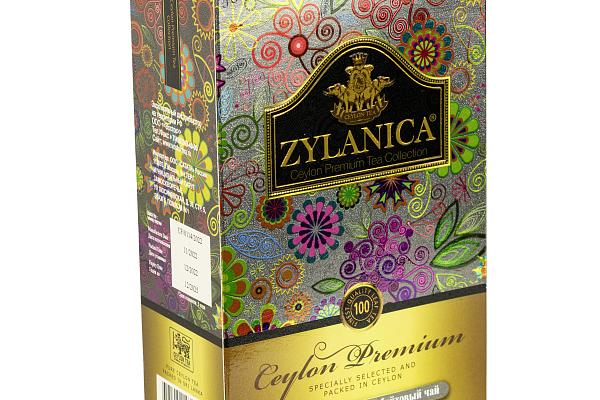  Чай черный Zylanica SUPER PEKOE цейлонский байховый 100 г в интернет-магазине продуктов с Преображенского рынка Apeti.ru