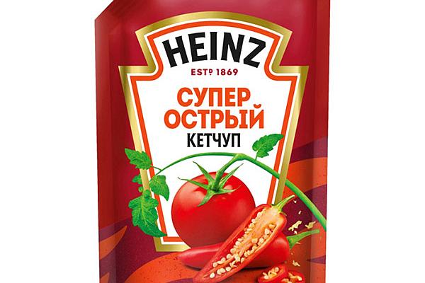  Кетчуп Heinz супер острый 320 г в интернет-магазине продуктов с Преображенского рынка Apeti.ru