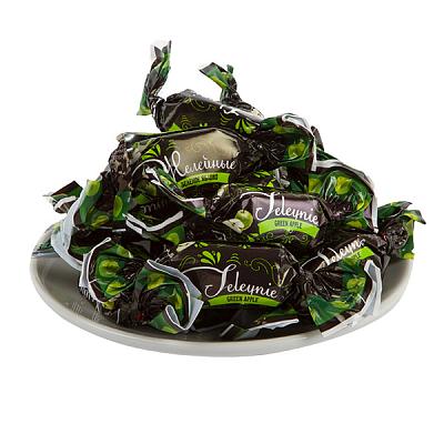  Конфеты желейные со вкусом зеленого яблока на развес 500 г в интернет-магазине свежих фермерских продуктов Apeti.ru