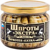 Шпроты в масле Вкусные консервы экстра 270 г
