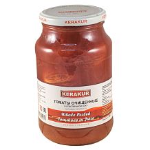 Томаты очищенные Kerakur в собственном соку 950 г