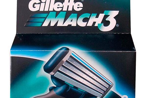  Сменные кассеты Gillette Mach3 2 шт в интернет-магазине продуктов с Преображенского рынка Apeti.ru