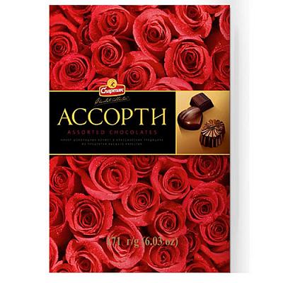  Набор конфет "Ассорти", 171 г, КФ Спартак в интернет-магазине свежих фермерских продуктов Apeti.ru