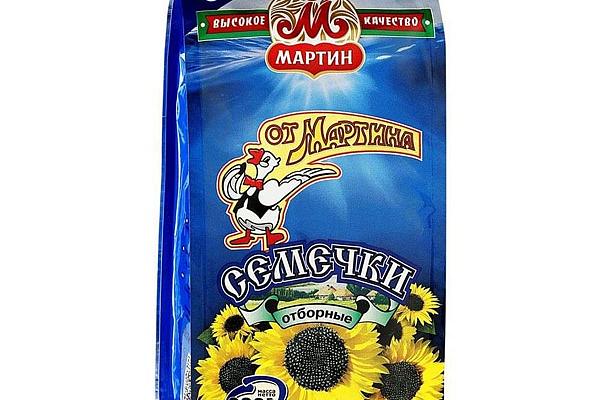  Семечки подсолнечника от Мартина с морской солью 200 г в интернет-магазине продуктов с Преображенского рынка Apeti.ru