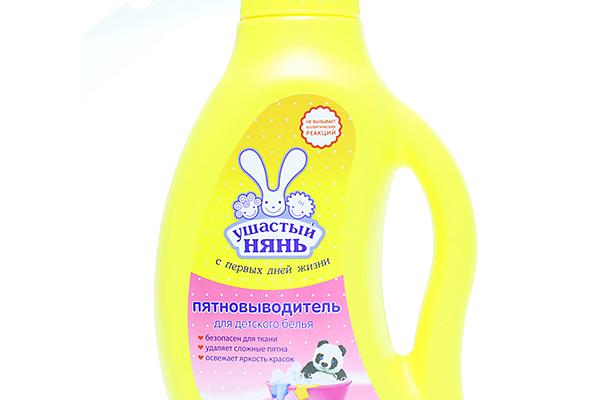  Пятновыводитель Ушастый нянь для детского белья 750 мл в интернет-магазине продуктов с Преображенского рынка Apeti.ru