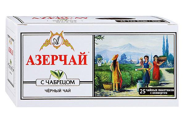  Чай черный Азерчай с чабрецом 25 пак в интернет-магазине продуктов с Преображенского рынка Apeti.ru