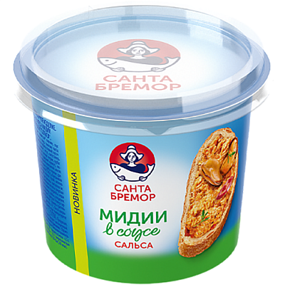  Паста из мяса мидии чилийской Сальса Санта Бремор 150 г в интернет-магазине свежих фермерских продуктов Apeti.ru