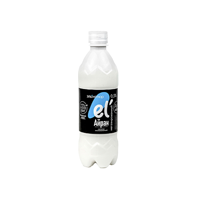 Айран  "eL`NATUR" негазированный 0,5%  БЗМЖ 0,5л