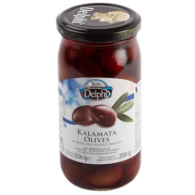  Маслины Delphi каламата с косточкой 350 г в интернет-магазине свежих фермерских продуктов Apeti.ru