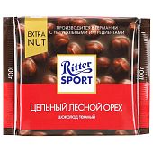 Шоколад Ritter Sport темный цельный лесной орех 100 г
