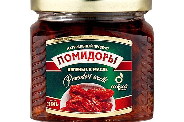  Помидоры Ecofood вяленые в масле 390 г в интернет-магазине продуктов с Преображенского рынка Apeti.ru