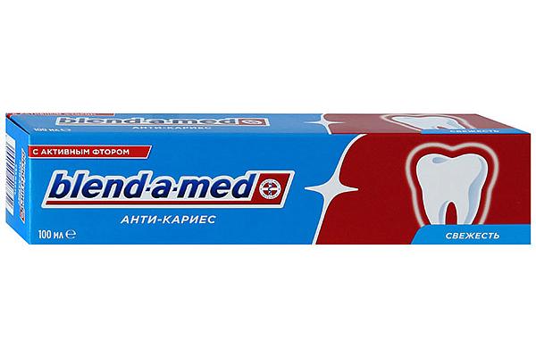  Зубная паста Blend-a-Med анти-кариес свежесть 100 мл в интернет-магазине продуктов с Преображенского рынка Apeti.ru