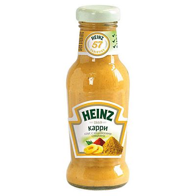 Соус Heinz карри с индийскими специями 265 г