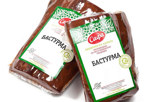  Бастурма говяжья Сафа халяль премиум в интернет-магазине продуктов с Преображенского рынка Apeti.ru