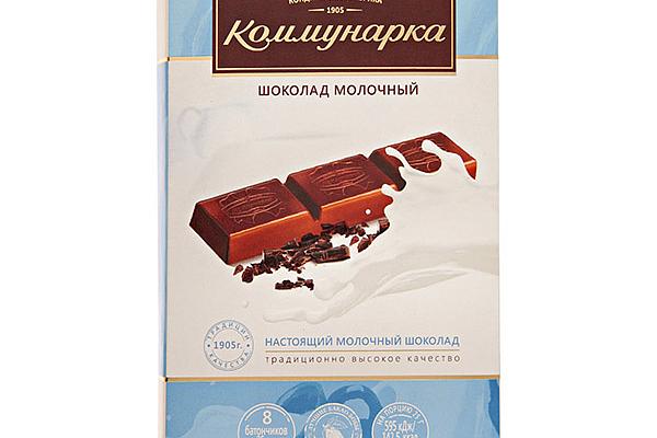  Шоколад Коммунарка молочный 200 г в интернет-магазине продуктов с Преображенского рынка Apeti.ru
