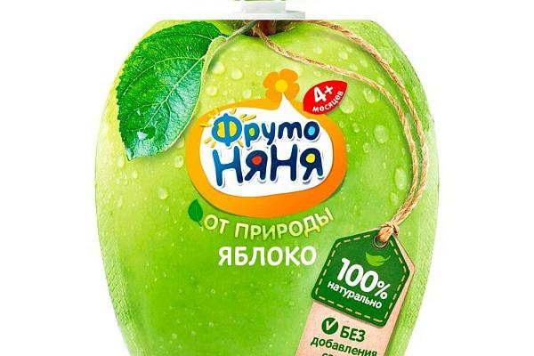  Пюре Фрутоняня яблоко 90 г в интернет-магазине продуктов с Преображенского рынка Apeti.ru