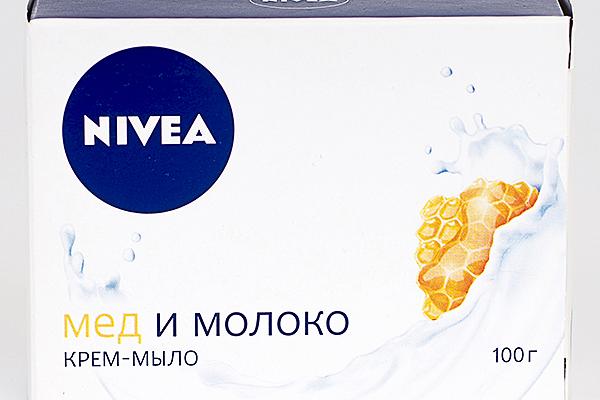  Крем-мыло Nivea мед и молоко 100 г в интернет-магазине продуктов с Преображенского рынка Apeti.ru