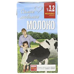  Молоко Самое любимое 3,2% 950 г в интернет-магазине свежих фермерских продуктов Apeti.ru