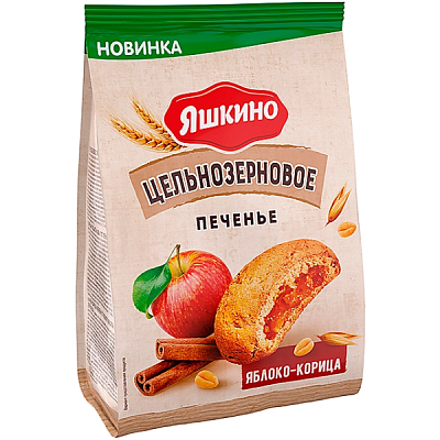 Печенье Яшкино сдобное яблоко с корицей 250 г
