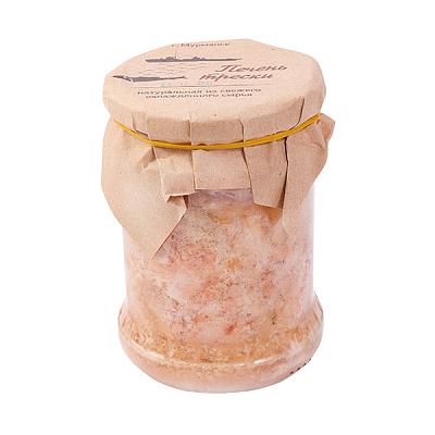  Печень трески Мурманск натуральная из свежего охлажденного сырья 500 г в интернет-магазине свежих фермерских продуктов Apeti.ru