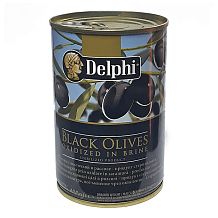 Маслины Delphi с косточкой 400 г