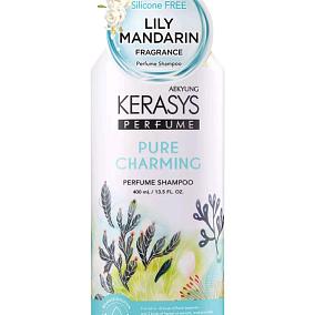  Шампунь Kerasys Parfumed Pure&Charming для волос парфюмированный Шарм 600 мл в интернет-магазине свежих фермерских продуктов Apeti.ru