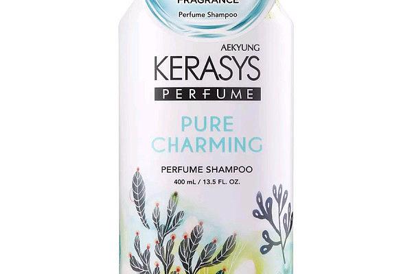  Шампунь Kerasys Parfumed Pure&Charming для волос парфюмированный Шарм 600 мл в интернет-магазине продуктов с Преображенского рынка Apeti.ru