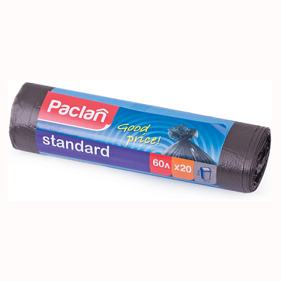 Мешки для мусора Paclan Standart 60 л 20 шт