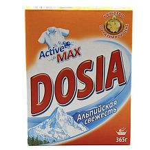 Стиральный порошок Dosia ручная стирка Active max альпийская свежесть 365 г