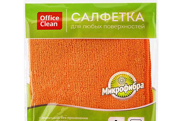  Салфетка OfficeClean микрофибра 30*30см для любых поверхностей 1 шт в интернет-магазине продуктов с Преображенского рынка Apeti.ru