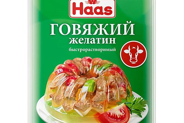  Желатин Haas говяжий 20 г в интернет-магазине продуктов с Преображенского рынка Apeti.ru