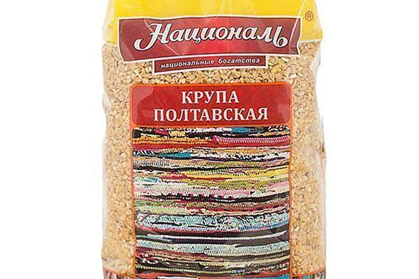  Крупа пшеничная Националь Полтавская 700 г в интернет-магазине продуктов с Преображенского рынка Apeti.ru