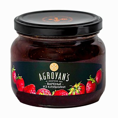 Варенье Agroyans из клубники 430 г