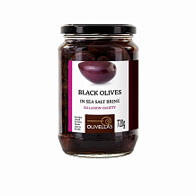 Маслины черные Olivellas S.Mammoth с косточкой 720 мл ст