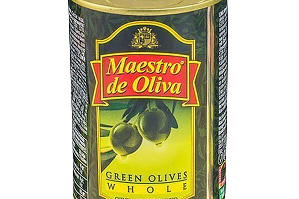  Оливки Maestro de Oliva с косточкой 300 г в интернет-магазине продуктов с Преображенского рынка Apeti.ru