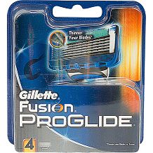 Сменные кассеты Gillette Fusion Proglide 4 шт