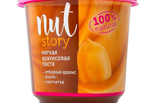  Паста Nut Story арахисовая 350 г в интернет-магазине продуктов с Преображенского рынка Apeti.ru