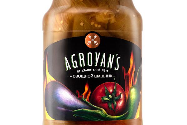  Овощной шашлык Agroyans 1 л в интернет-магазине продуктов с Преображенского рынка Apeti.ru